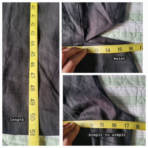 NWT Boden Black‎ Cut Out Linen Midi Dress Size 8 - Picture 13 of 13